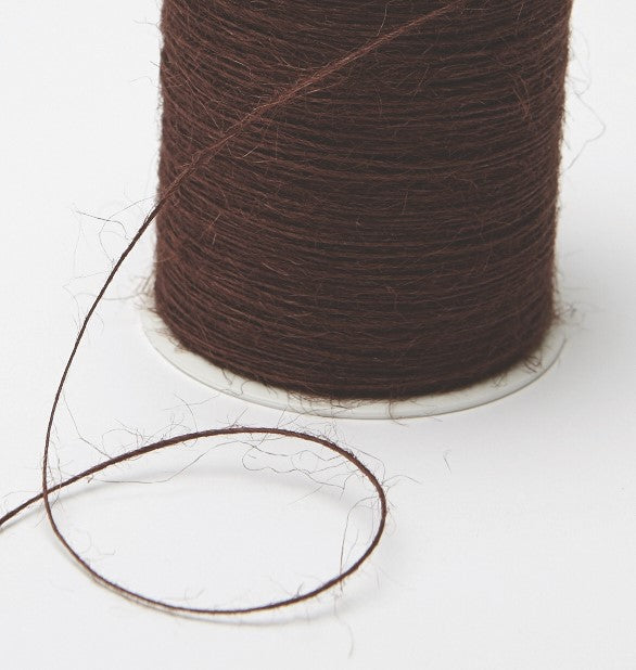 Jute Burlap String Cord Ribbon - 1mm Brown