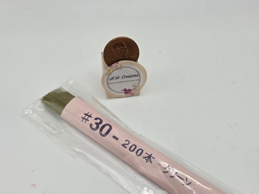 Paper Covered Floral Wire - Green