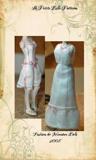 La Petite Belle Pattern - #6008 Edwardian Lingerie
