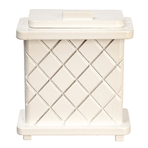 Clothes Hamper - White