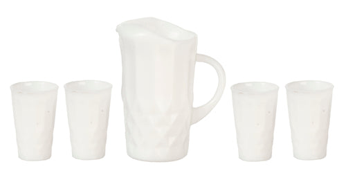 Pitcher Set - White