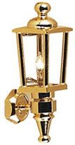 Brass Carriage Lamp - HW2614