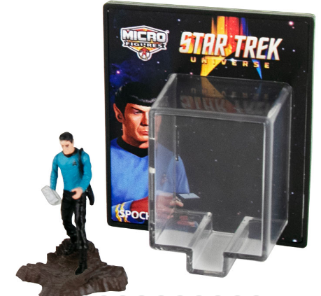 Super Impulse World's Smallest Star Trek Mr. Spock Micro Figure