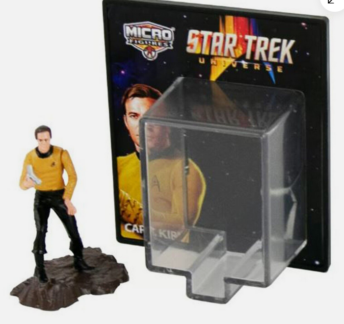 Super Impulse World's Smallest Star Trek Captain Kirk Micro Figure
