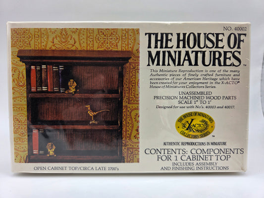 The House of Miniatures Kit - Cabinet Top #40002
