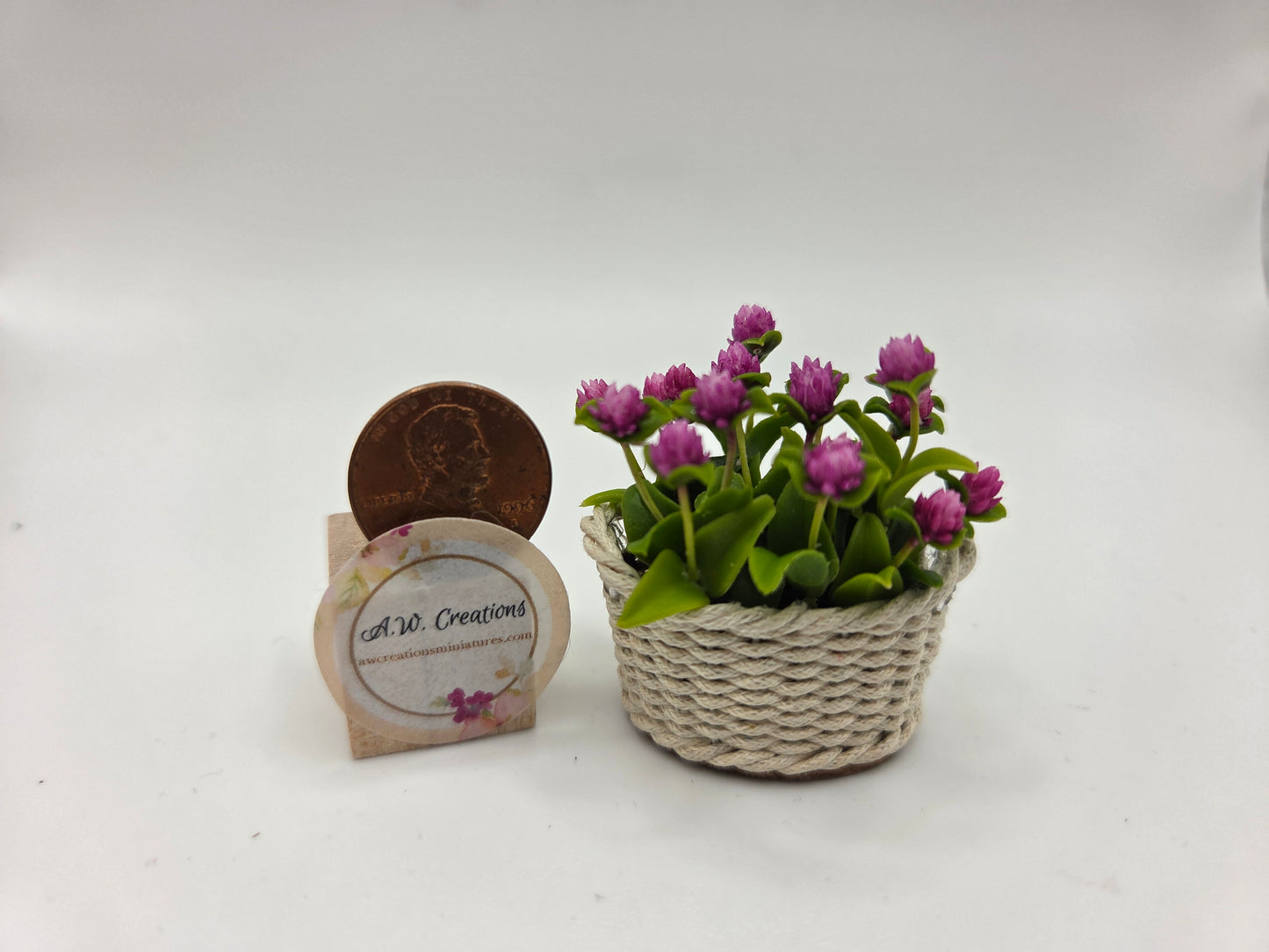Basket of Flowering Clovers
