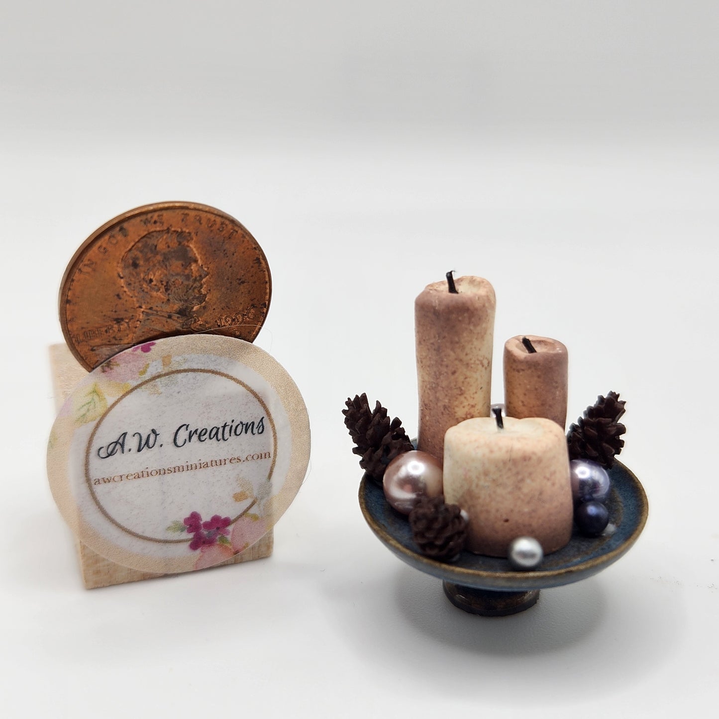Stemmed Platter Candlescape
