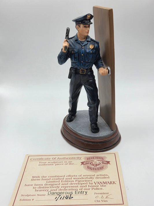 Blue Hats of Bravery - Dangerous Entry