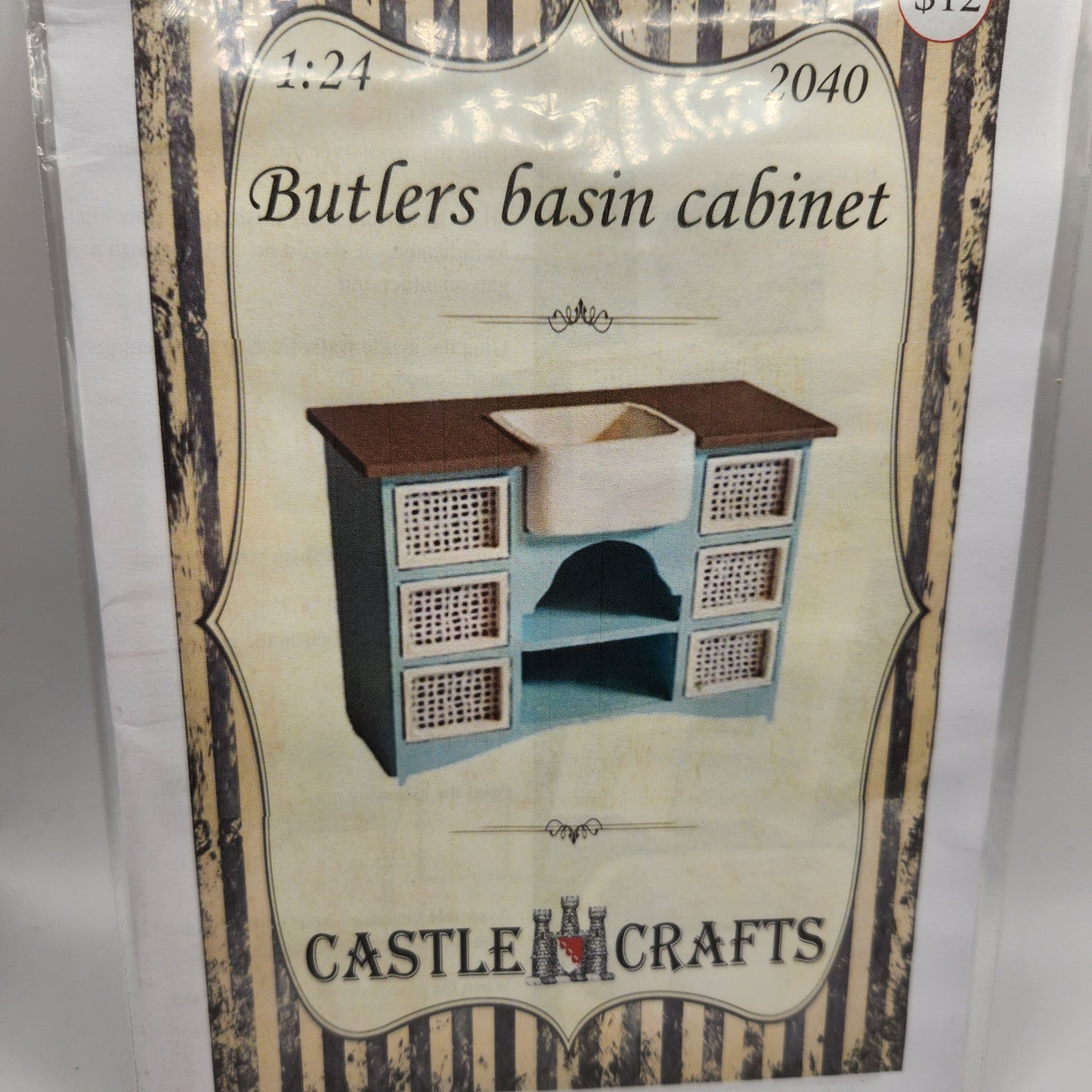 Kit - Butlers Basin Cabinet #2040 1:24