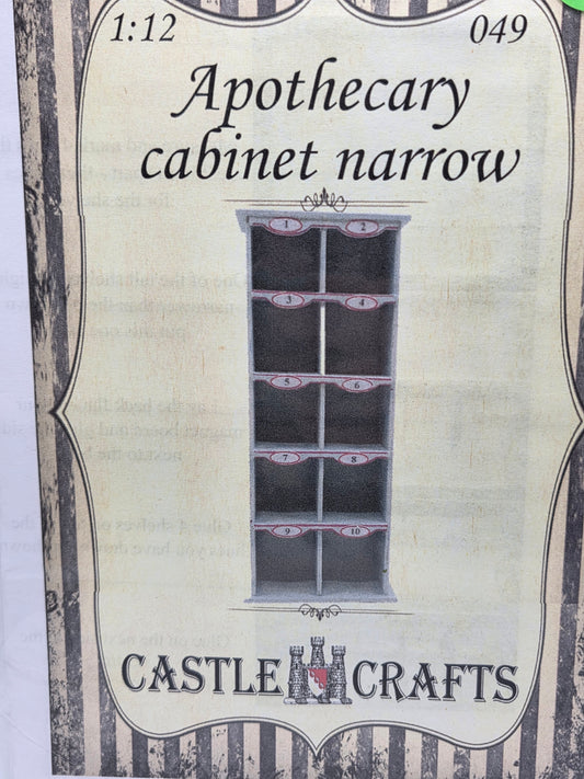 Kit - Apothecary Cabinet Narrow #049
