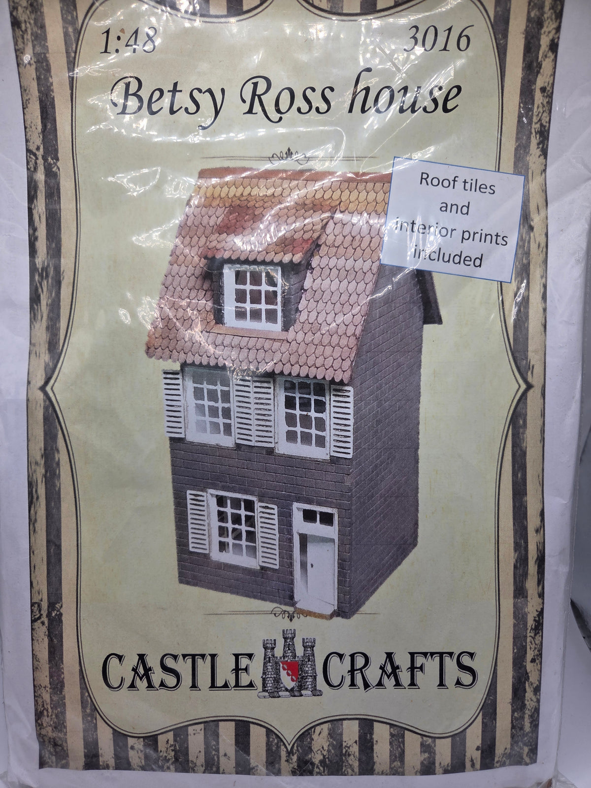 Kit - Betsy Ross House 1:48 #3016