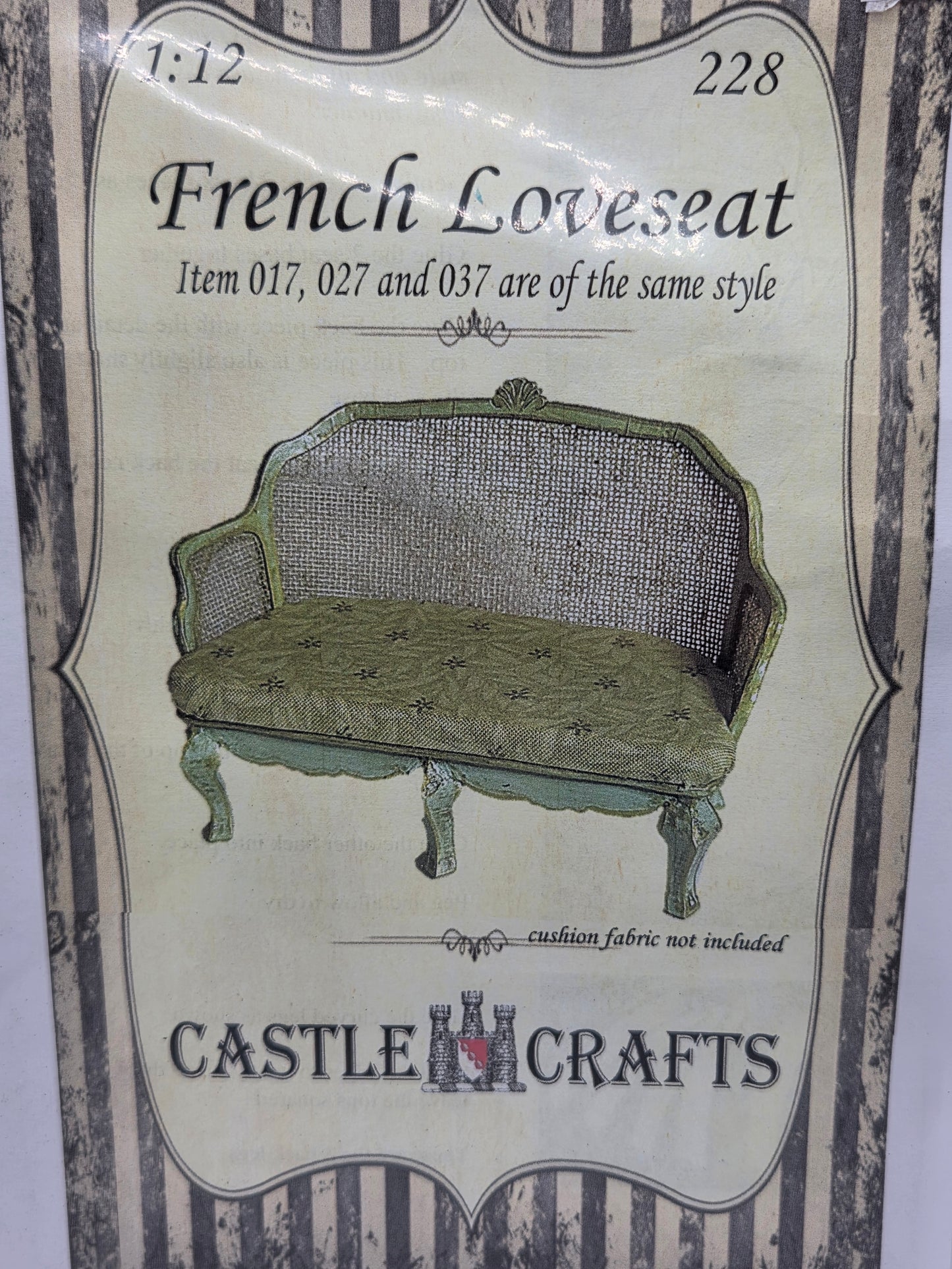 Kit - French Loveseat #228