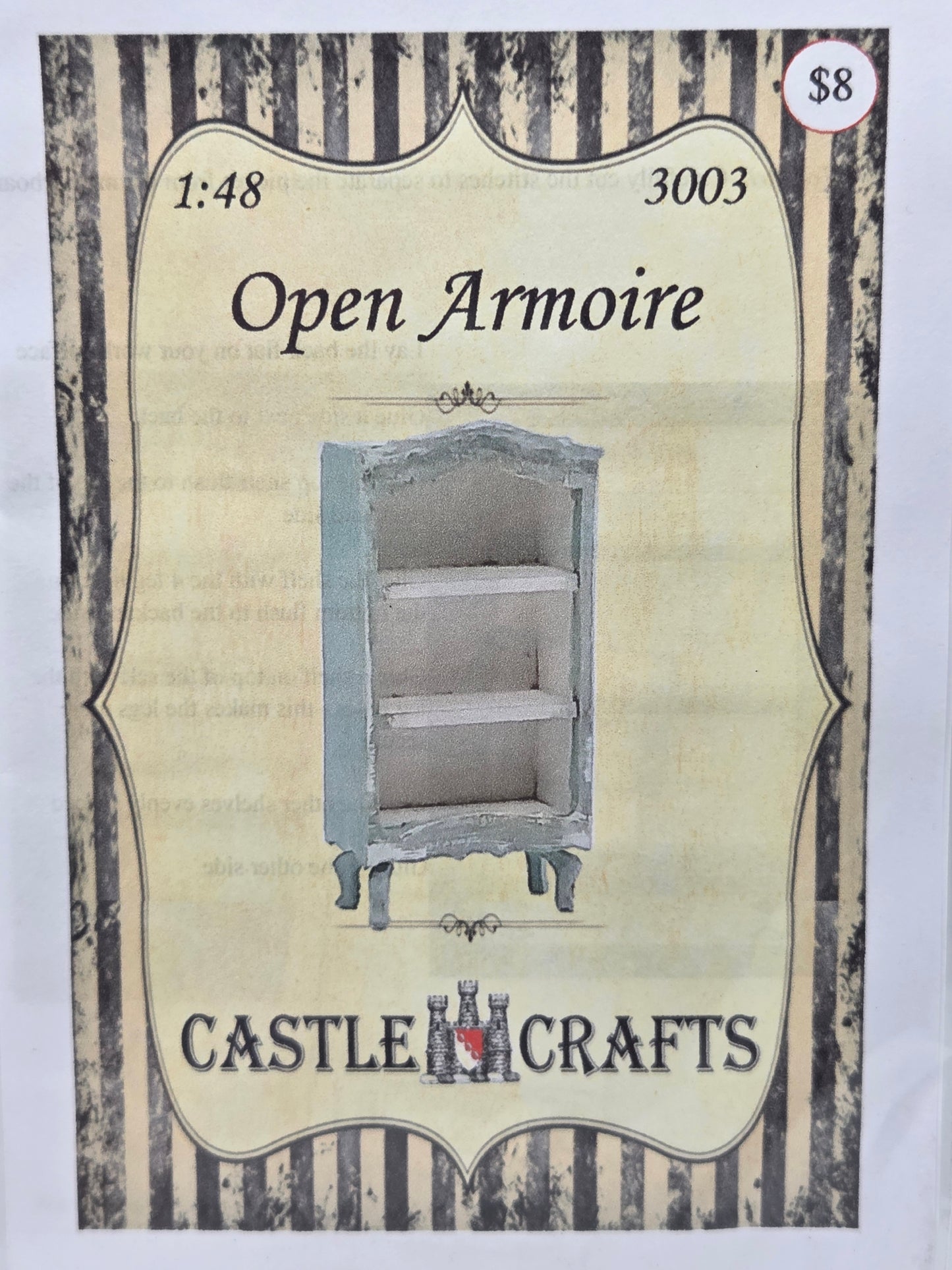 Kit - Open Armoire 1:48 #3003