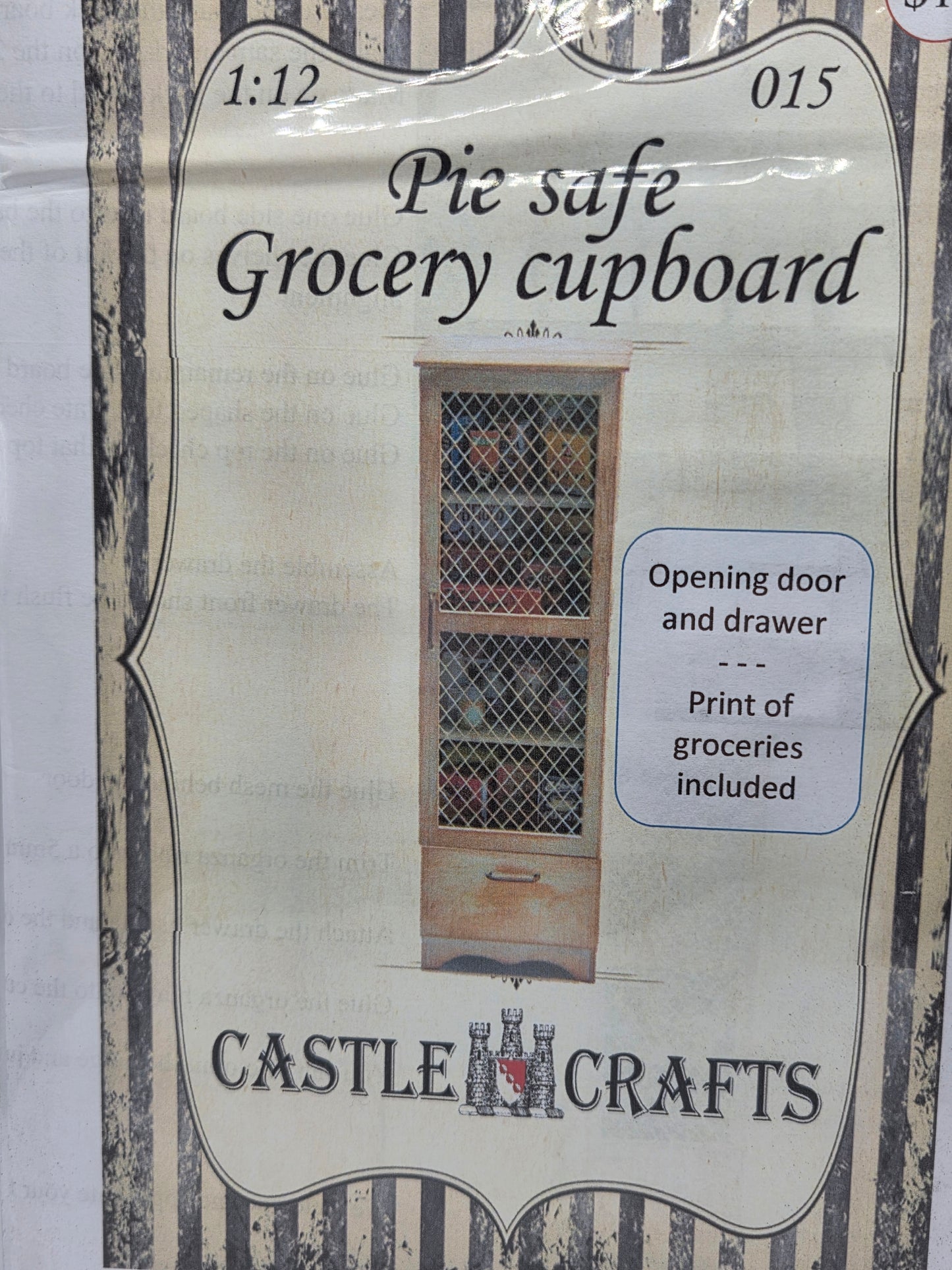 Kit - Pie Safe Grocery Cupboard #015