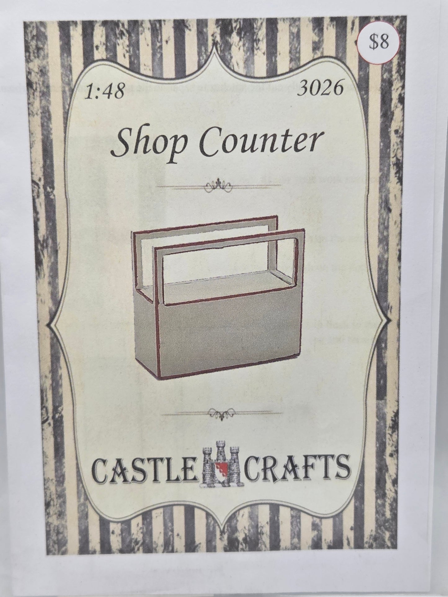 Kit - Shop Counter 1:48 #3026