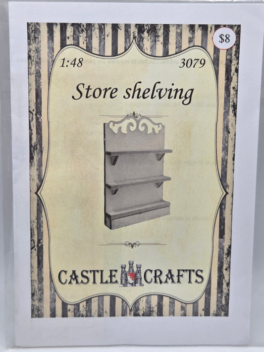 Kit - Store Shelving 1:48 #3079