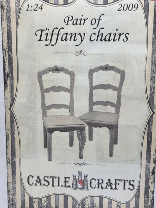 Kit - Pair of Tiffany Chairs 1:24 #2009