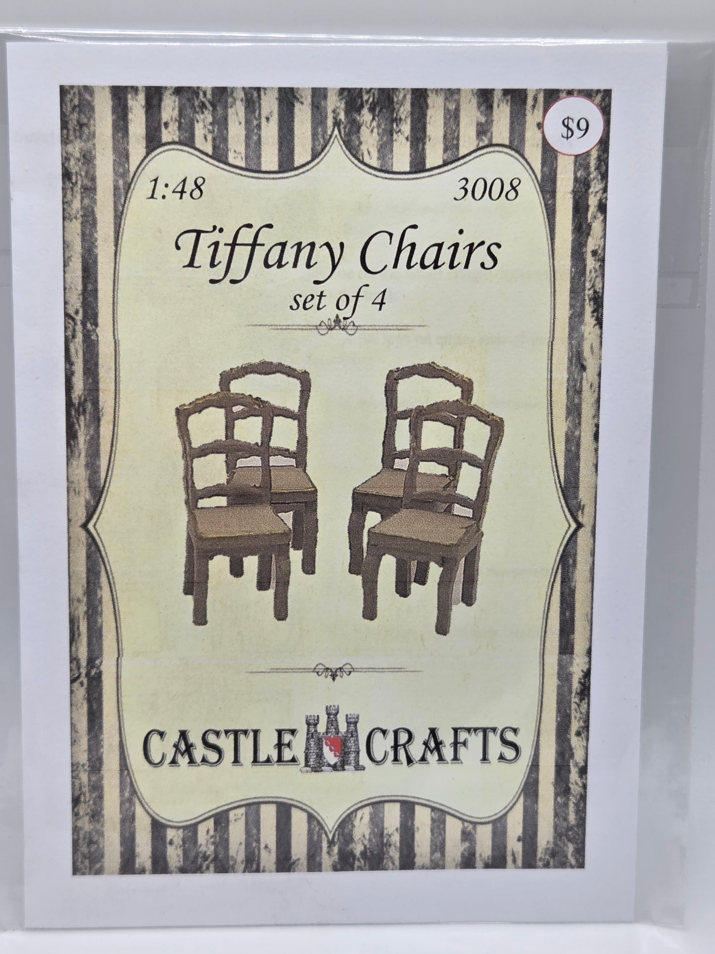 Kit - Tiffany Chairs 1:48 #3008