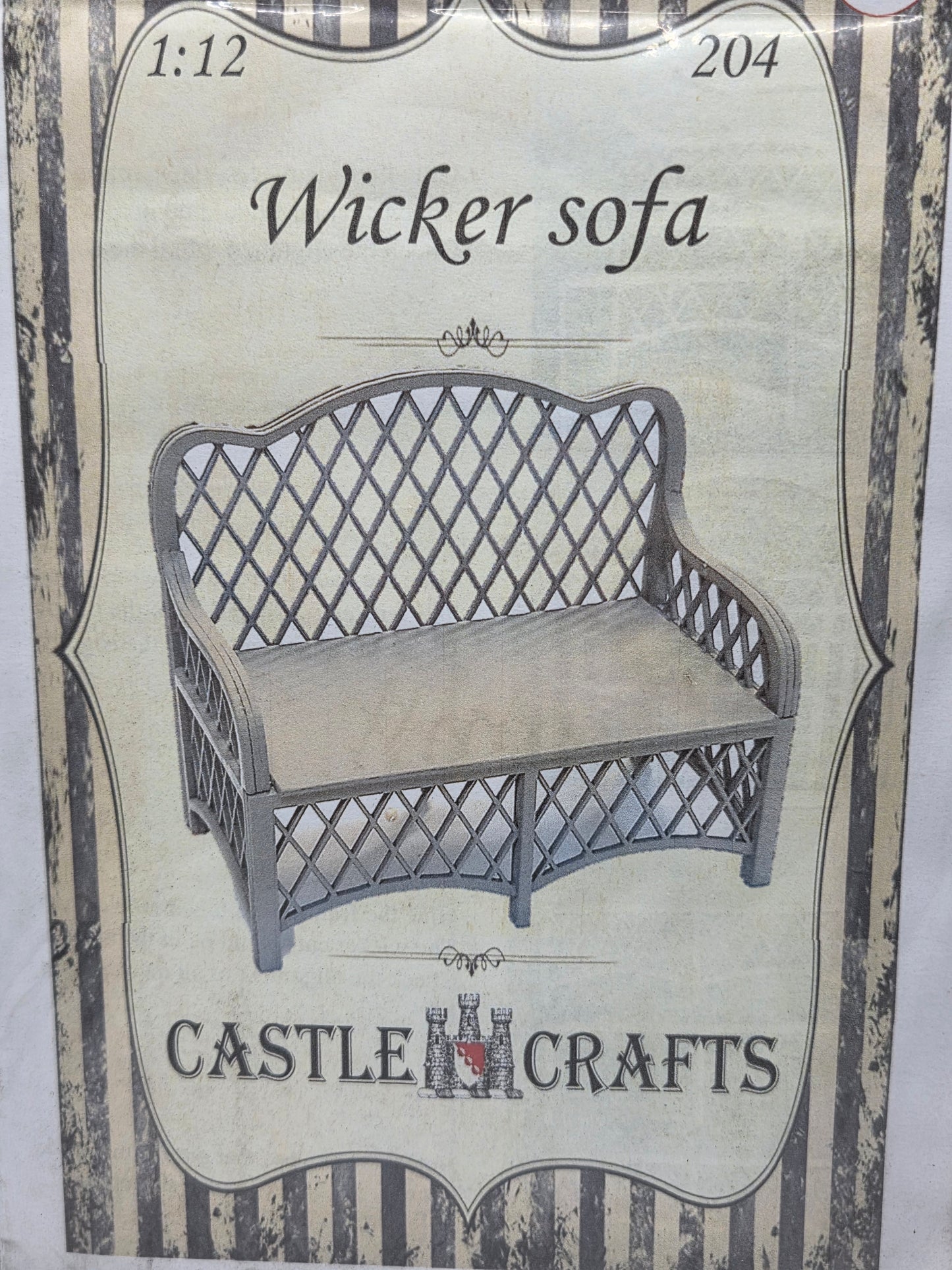 Kit - Wicker Sofa #204