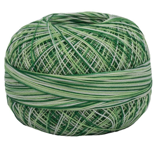 Tatting Thread #80 - Christmas Green Mix 152