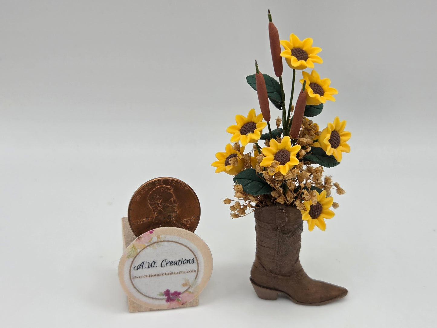 Cowboy Boot - Sunflowers