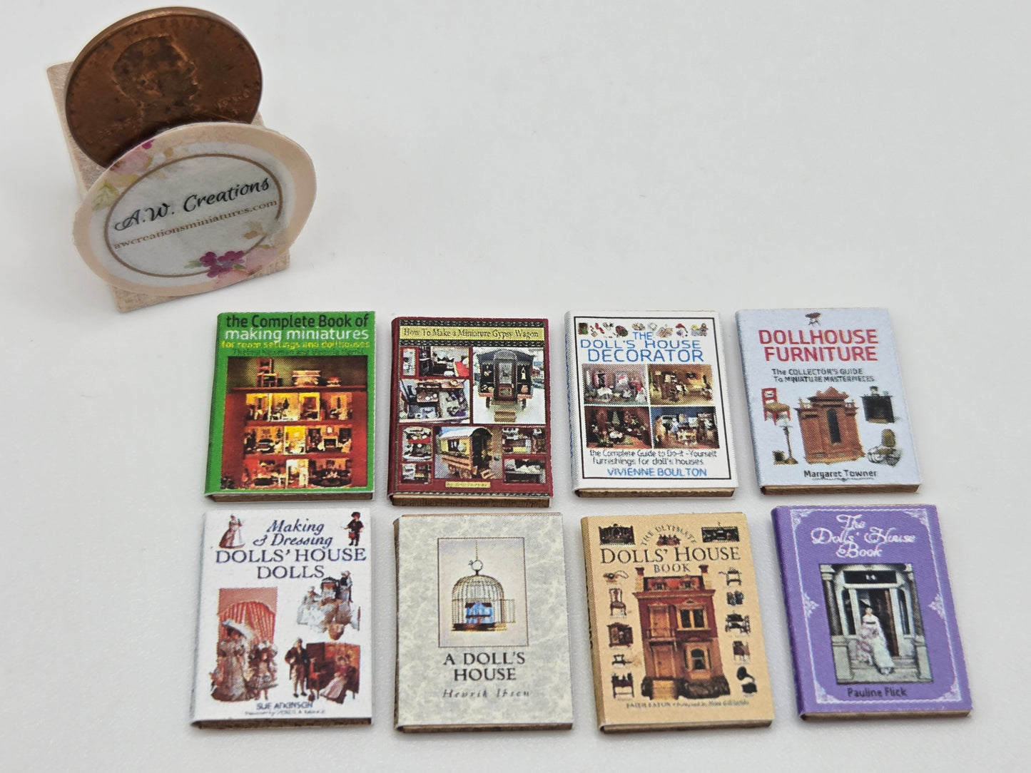 Books - Dollhouse Miniatures B