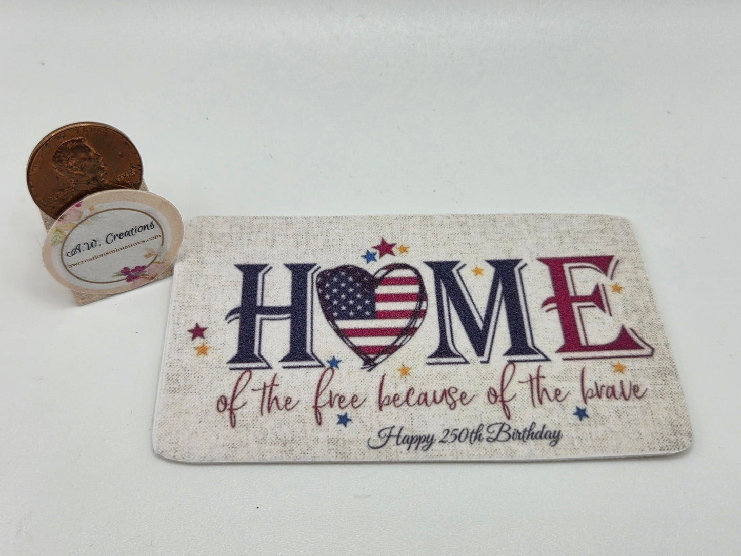 Door Mat - Home of the Free