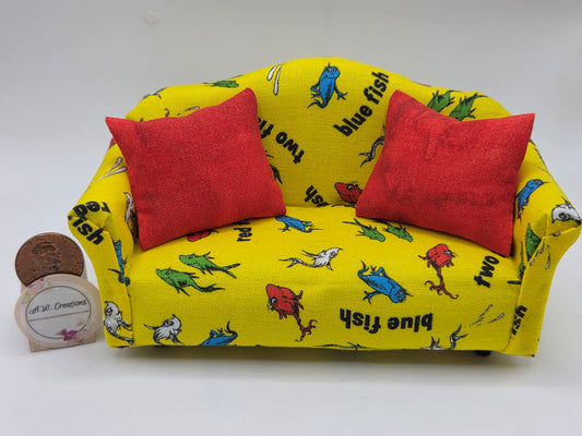 Sofa - Yellow One Fish Two Fish