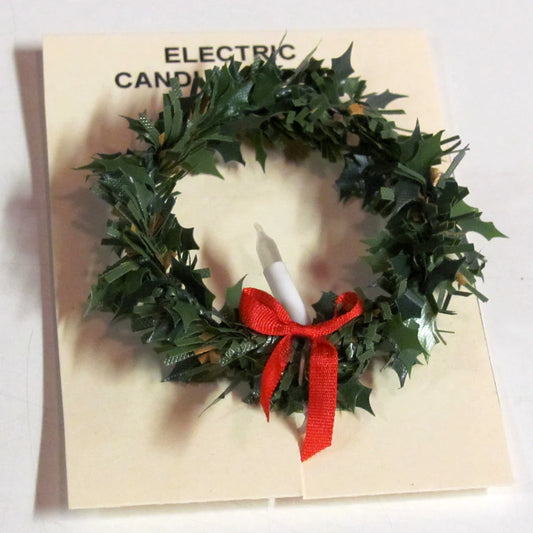 Electric Candle Wreath