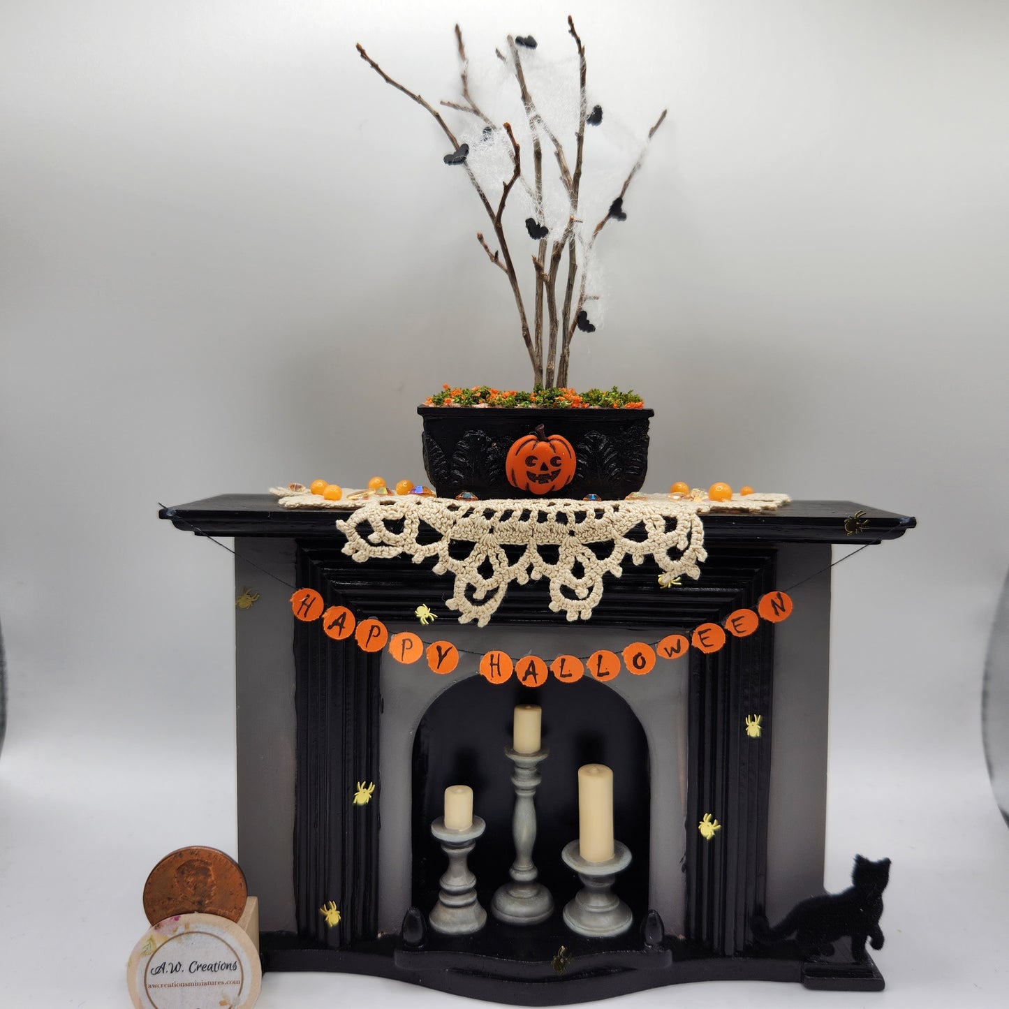 Halloween Fireplace
