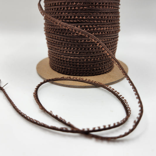 Mini Picot Braid Eyelash #7532 - Brunette