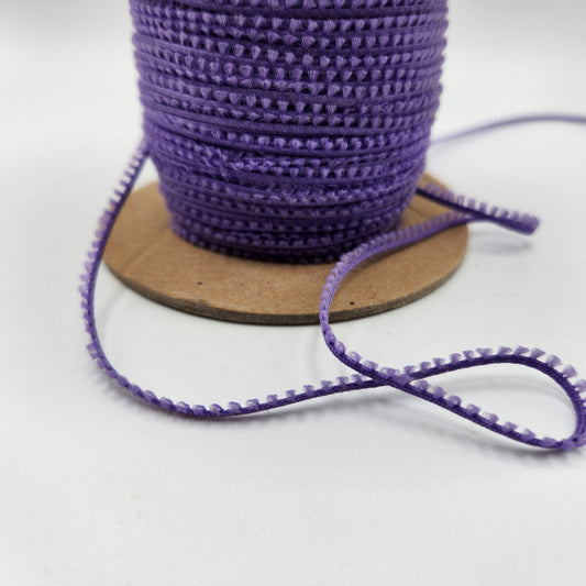 Mini Picot Braid Eyelash #7532 - Lilac