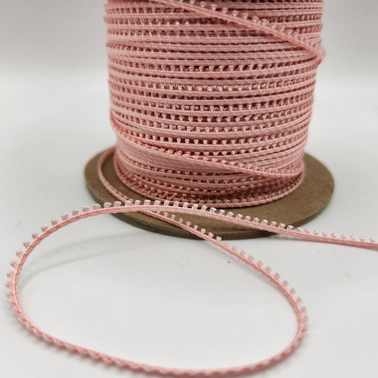 Mini Picot Braid Eyelash #7532 - Pink