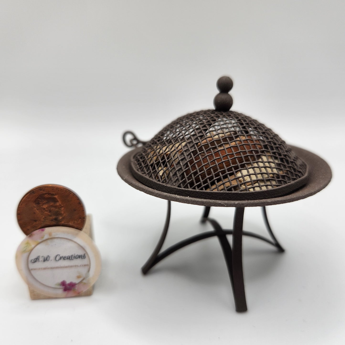 Firepit - Brown metal