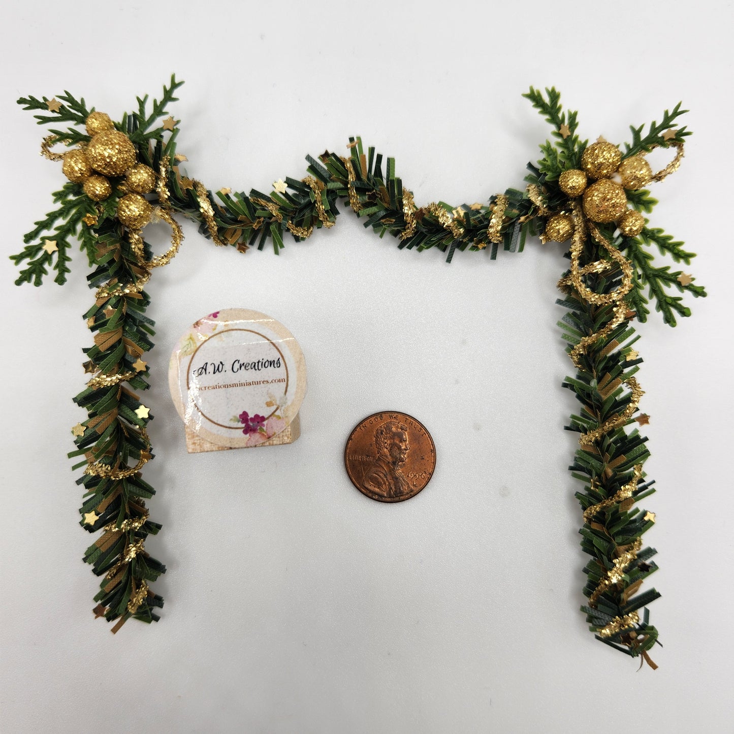 Christmas Door Decor - Gold Stars