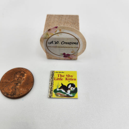 Book - Golden Shy Little Kitten