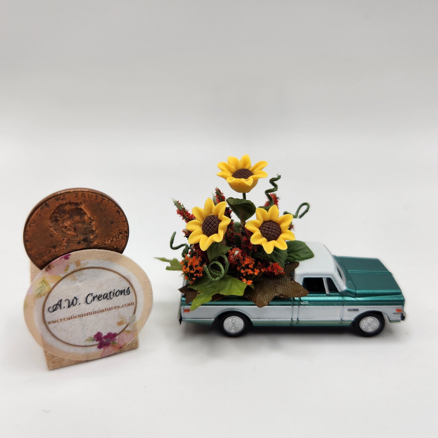 Pickup Truck Arrangement - Sunflowers