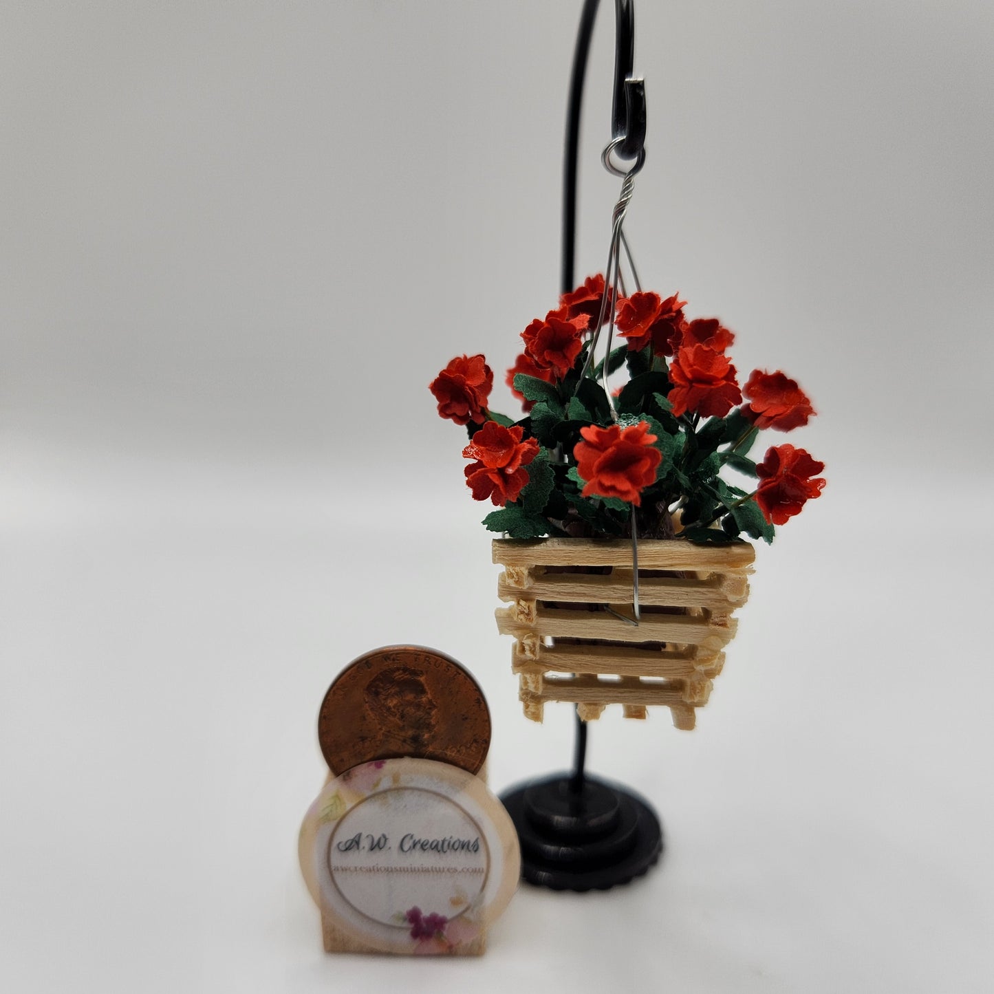 Hanging Geranium - Red