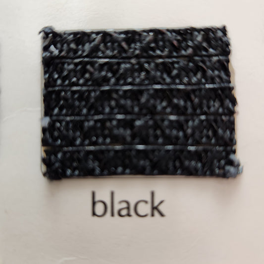 Hat Straw - Black