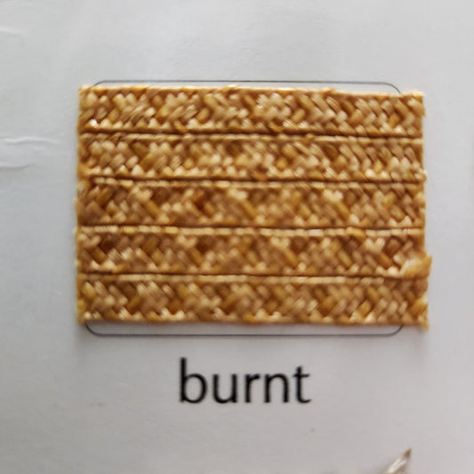 Hat Straw - Burnt