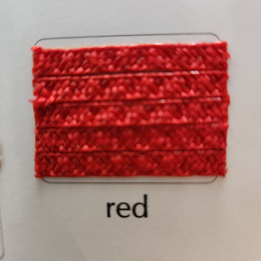 Hat Straw - Red