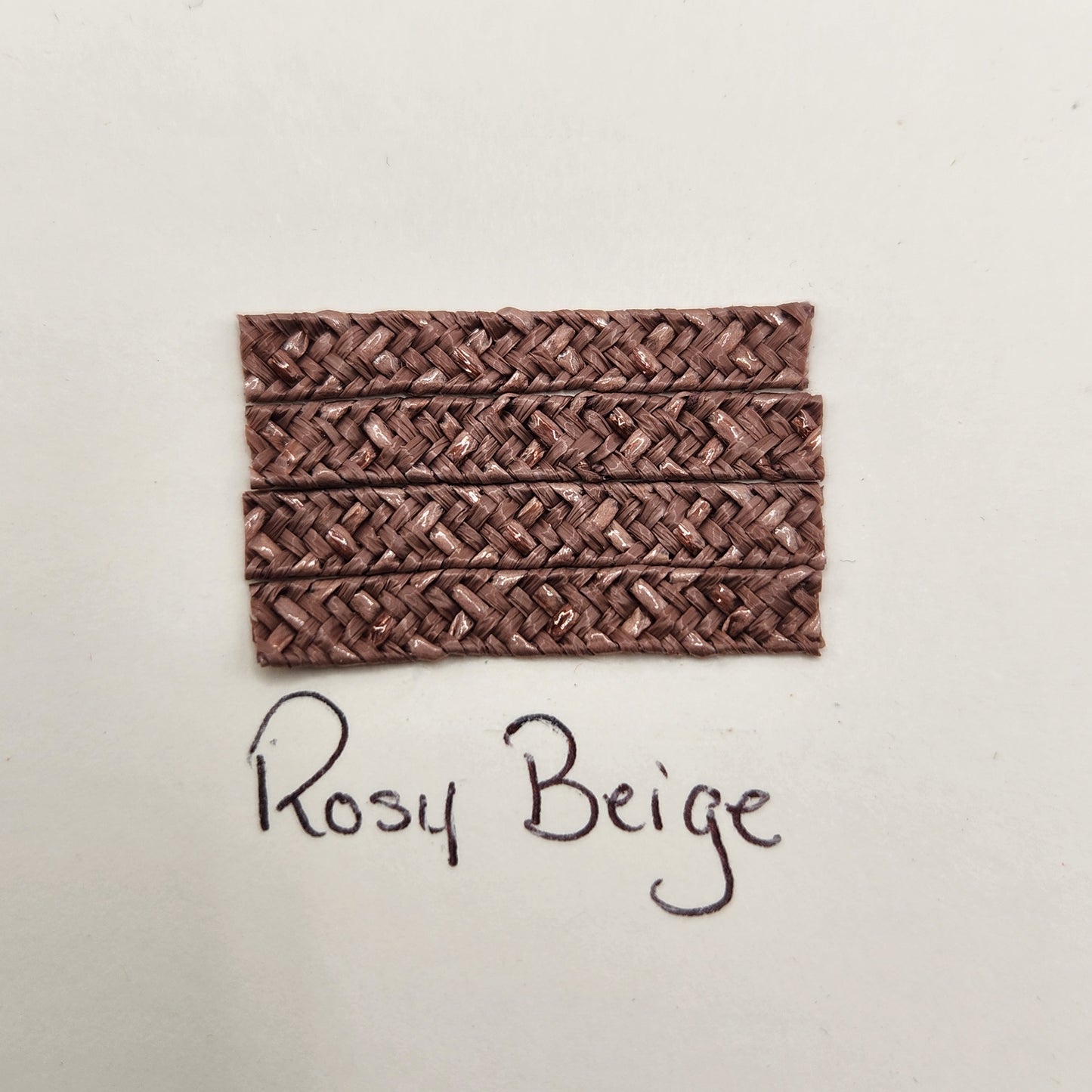 Hat Straw - Rosy Beige