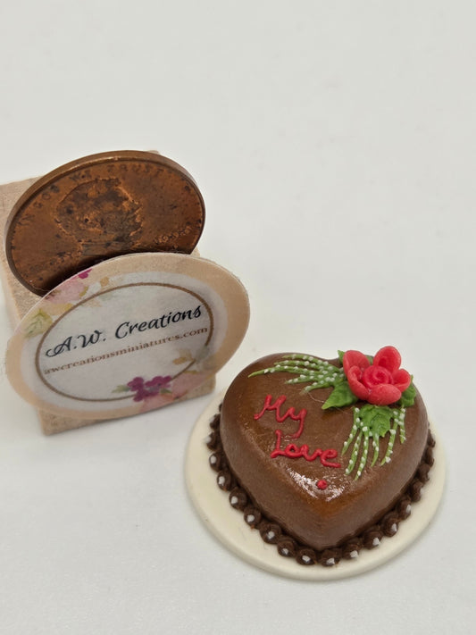 Valentine Cake - My Love Chocolate