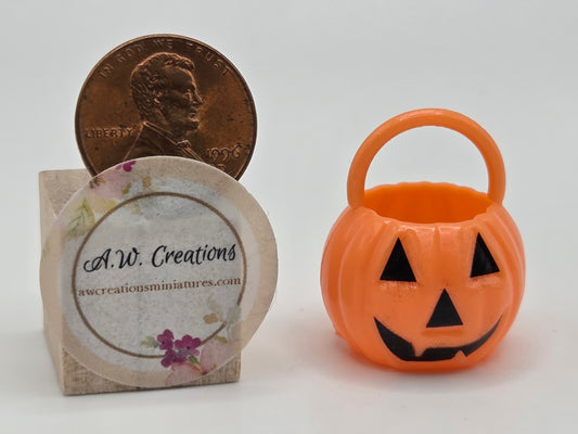 Jack-o-Lantern Candy Pail