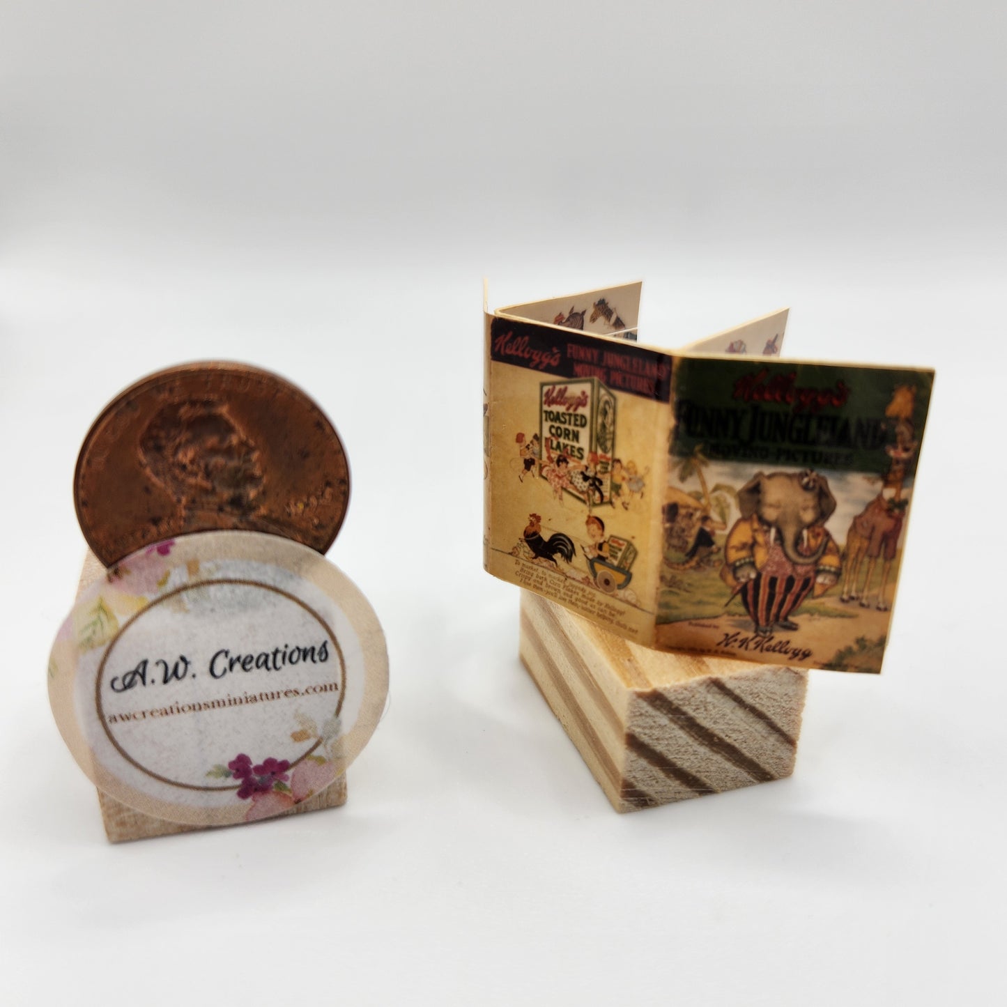 Book - Kellogg's Funny Jungleland Moving Pictures Flip Book