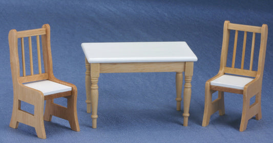 Dinette Set - Oak & White