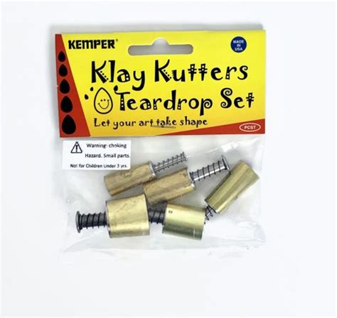Kemper Klay Kutters - Teardrop Set