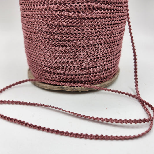 Mini Knobbly Braid #28007 - Dusty Rose