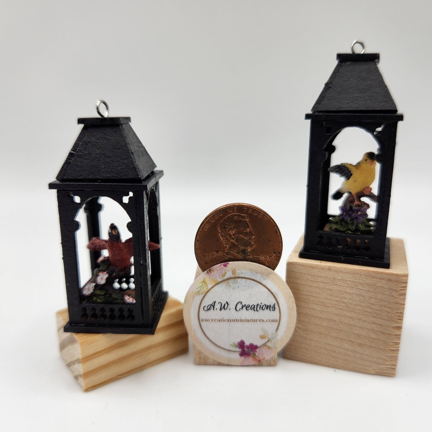 Black Lantern with Bird