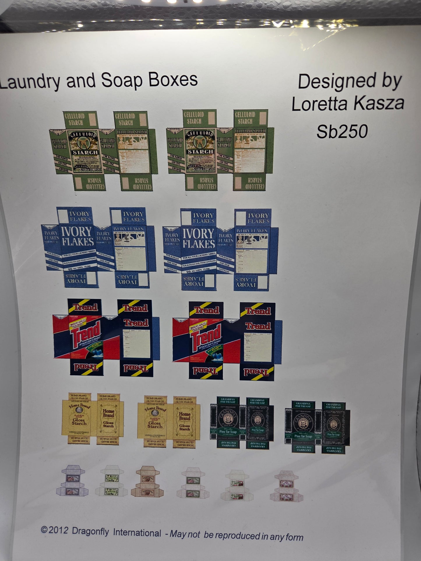 Kit - Laundry & Soap Boxes SB250